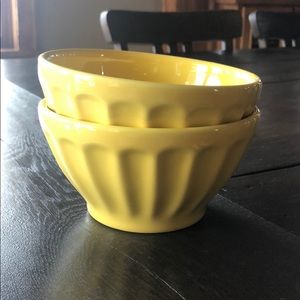 Anthro latte bowls (2)